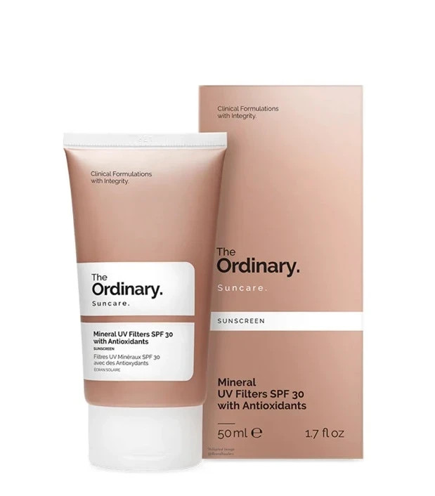 کرمضدآفتاباوردینریThe OrdinaryمدلمینرالSPf30 حجم 50 میل