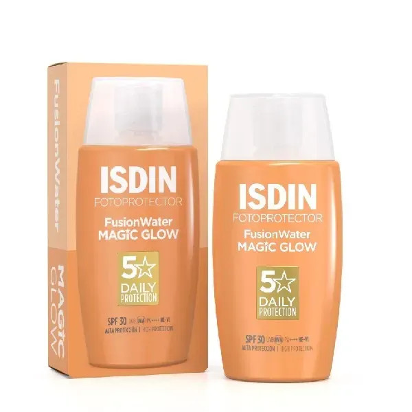 ضد آفتاب ایزدین فیوژن واتر مجیک گلو SPF 30 حجم ۵۰ میل
