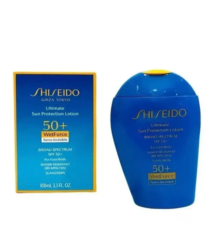 ضد آفتاب لوشن شیسیدو انواع پوست spf50 حجم 100میل