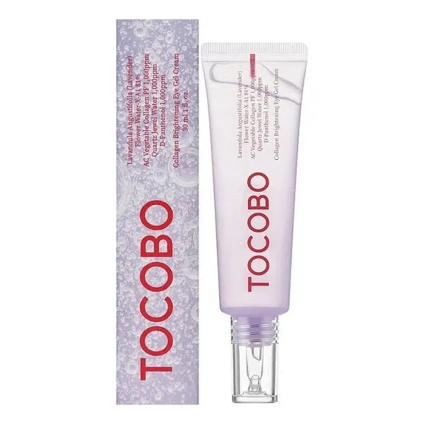 ژل کرم دور چشم روشن کننده و مرطوب کننده کلاژنتوکوبو_TOCOBOحجم ۳۰میل
