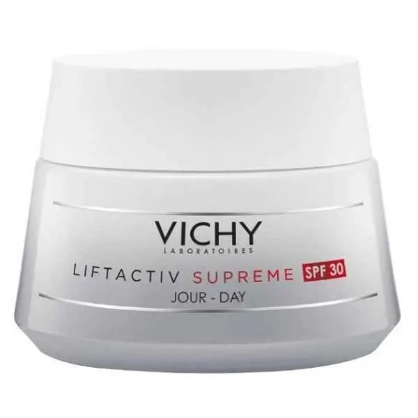 کرملیفتقویوضدآفتابویشیVICHYسریلیفتاکتیوLiftactiveمدلسوپریمSupremeحجم50میل|حاویهیالورونیکاسید، SPF30+